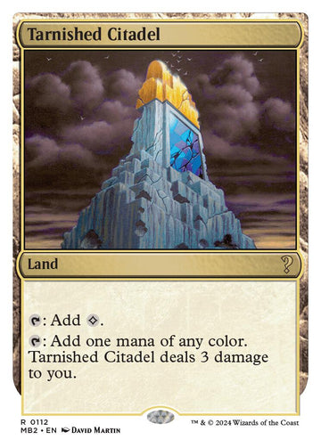Tarnished Citadel (White Border) [MB2] - Near Mint