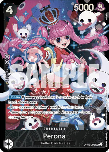 Perona (Store Treasure Cup 2024) [OP-PR] - Near Mint