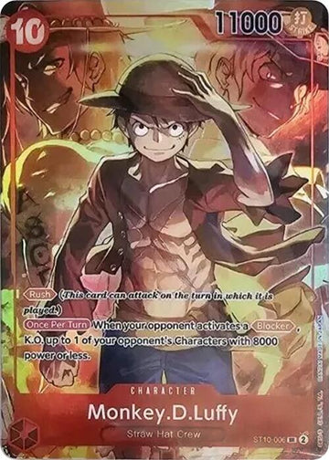 Monkey.D.Luffy (Treasure Booster Set) - ST10-006 - (One Piece Promotion Cards)