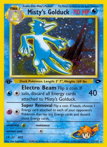 Misty's Golduck - Gym Challenge