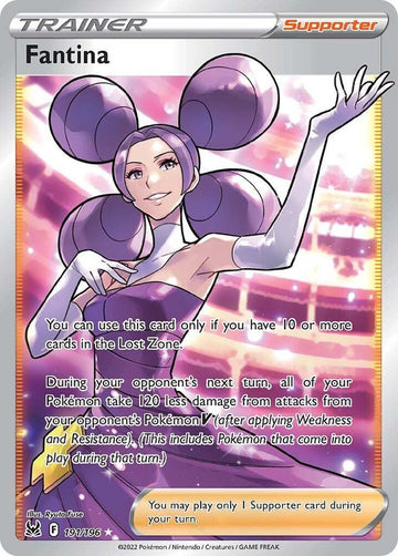 Fantina (Full Art) - SWSH11: Lost Origin