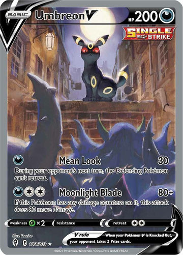 Umbreon V (Alternate Full Art) - SWSH07: Evolving Skies