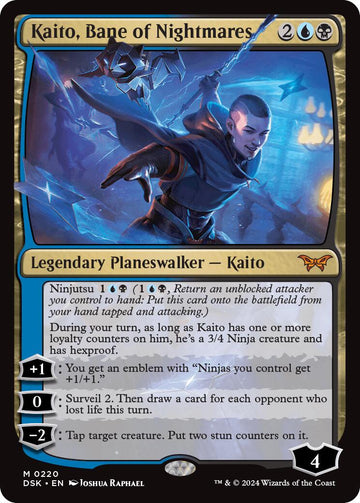 Kaito, Bane of Nightmares - 220 - (Duskmourn: House of Horror)
