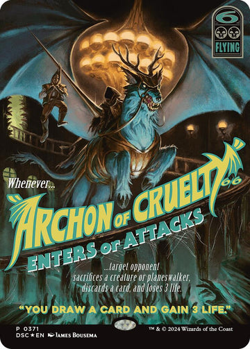 Archon of Cruelty (Showcase) [DSC] - Near Mint