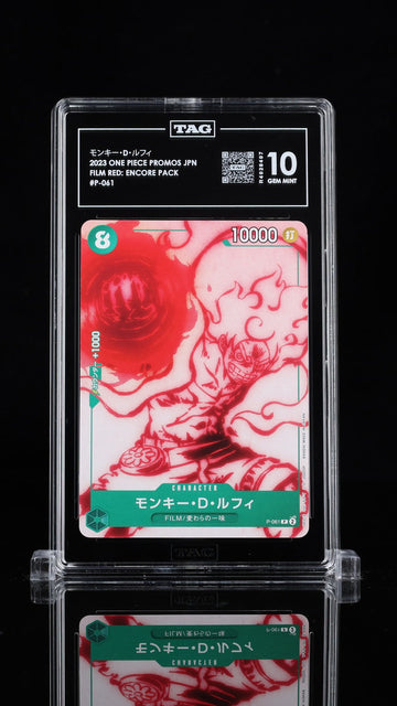 TAG 10 GEM MINT JAPANESE ONE PIECE 2024 MONKEY D. LUFFY P-061 STARTER DECK