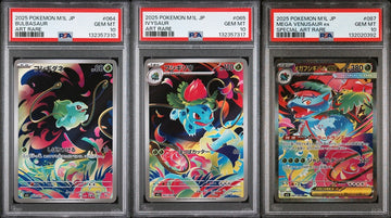 SET 3 PSA 10 JAPANESE POKEMON 2025 Venusaur Bulbasaur Ivysaur 64 065 087/063 M1L