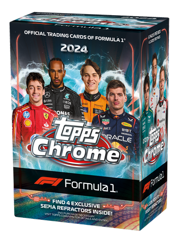 2024 Topps Chrome Formula 1 Racing Blaster Box