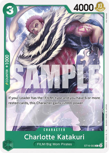 Charlotte Katakuri - ST16-003 - (Starter Deck 16: GREEN Uta)