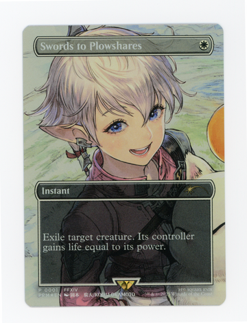 Swords to Plowshares — Borderless|Foil — ID 16750