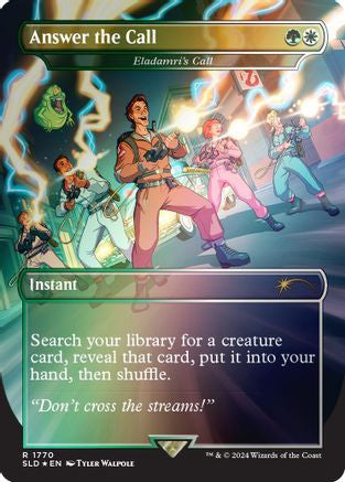 Answer the Call - Eladamri's Call (Rainbow Foil) (SLD-1770) - Secret Lair Drop Series Foil