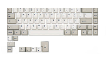 EnjoyPBT Beige 76 Key Cherry Profile Dye Sub PBT Keycap Set