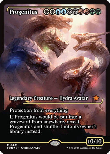 Progenitus (Showcase) [FDN] - Near Mint