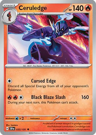 Ceruledge 35 Sv08 Surging Sparks