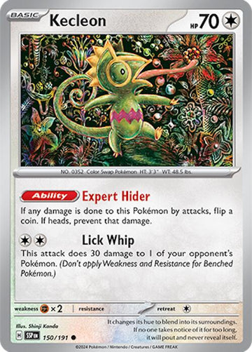 Kecleon - 150/191 - 150/191 - (SV08: Surging Sparks)