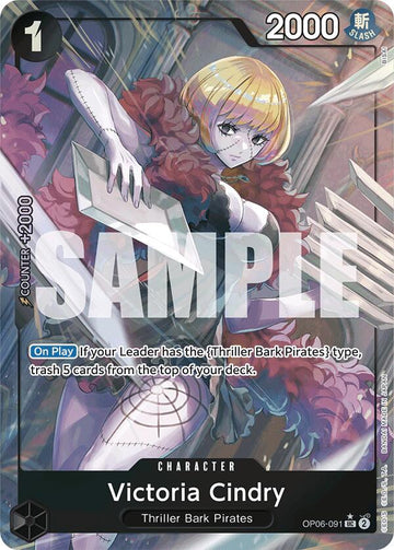 Victoria Cindry (Full Art) - OP06-091 - (Premium Booster -The Best-)