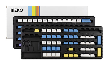 Meko Pop Side Print 108 Key OEM Profile Laser Etched PBT Keycap Set