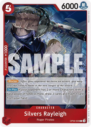 Silvers Rayleigh - OP09-005 - (Emperors in the New World)