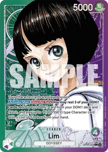 Lim (022) (Parallel) [OP09] - Near Mint