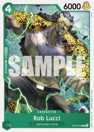 Rob Lucci (038) - OP09-038 - (Emperors in the New World)