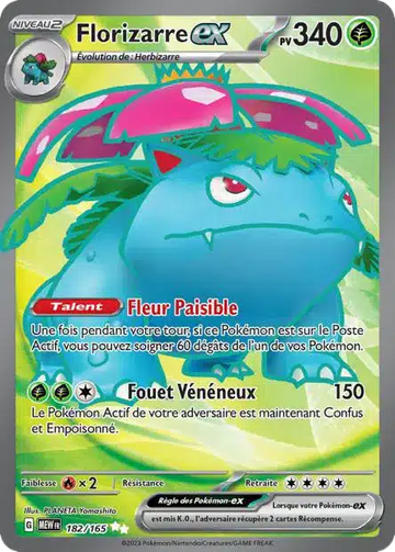 Florizarre Ex (182/165) 151 FRENCH