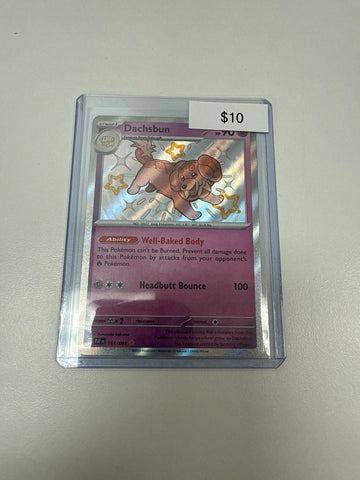 Pokemon Dachsbun Baby Shiny #161/091