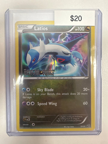 Pokemon Latios Dragon Vault Stamp 10/20