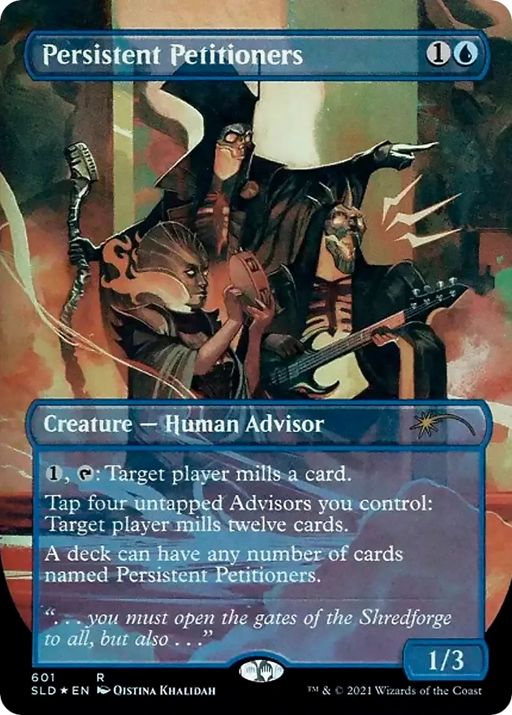 Persistent Petitioners (SLD-601) - Secret Lair Drop (Borderless) Foil