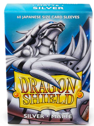 Dragon Shield Japanese - Silver Matte- 60ct