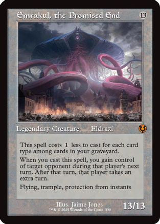 Emrakul, the Promised End (Retro Frame) (INR-330) - Innistrad Remastered Foil