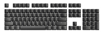 Glorious PC Black 104 Key OEM Profile Double Shot ABS Keycap Set