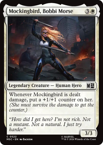 Mockingbird, Bobbi Morse [522] [Beginner Box] [Marvel Super Heroes: Commander] [Non-Foil]