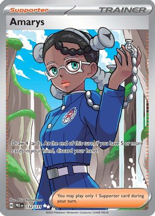 Amarys (132/131) - SV Prismatic Evolutions Holofoil
