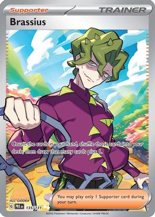 Brassius (135/131) - SV Prismatic Evolutions Holofoil