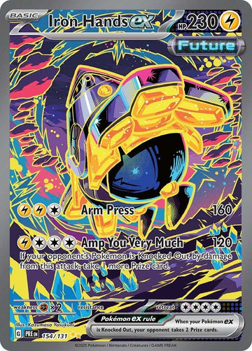 Iron Hands ex - 154/131 - 154/131 - (SV: Prismatic Evolutions)