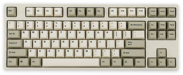 Leopold FC750RBT Bluetooth Two Tone White PD TKL Double Shot PBT Mechanical Keyboard
