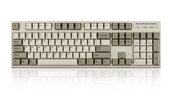 Leopold FC900RBT Bluetooth Two Tone White PD Double Shot PBT Mechanical Keyboard