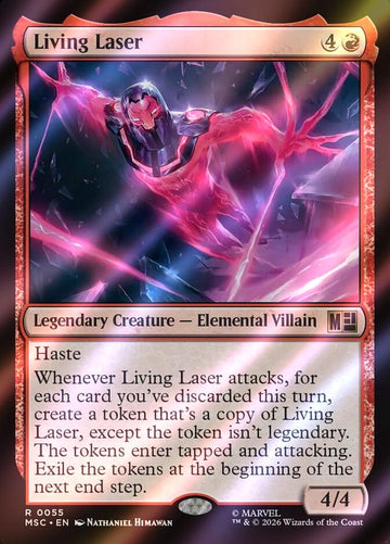 Living Laser [55] [Marvel Super Heroes: Commander] [Surge Foil]