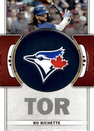 2023 Topps #TLP-VG Vladimir Guerrero Jr. Commemorative Team Logo Patches