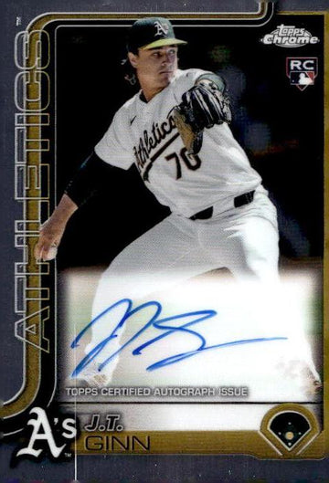 2025 Topps Chrome #RA-JTG J.T. Ginn Rookie Autographs RC