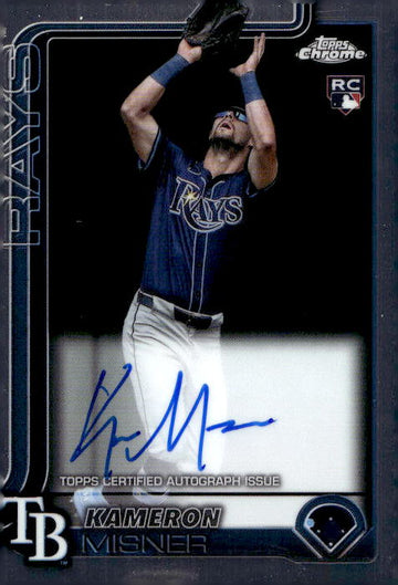 2025 Topps Chrome #RA-KMI Kameron Misner Rookie Autographs RC