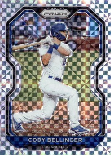 2021 Panini Prizm #135 Cody Bellinger Power Plaid Prizm #/75