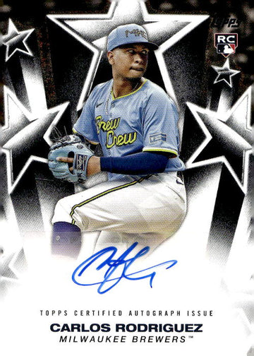 2025 Topps #BSA-CR Carlos Rodriguez Baseball Stars Autographs (Series One) RC