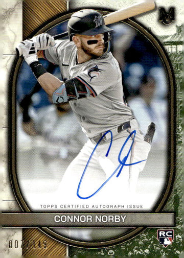 2025 Topps Museum Collection #AA-CN Connor Norby Archival Autographs /149 RC