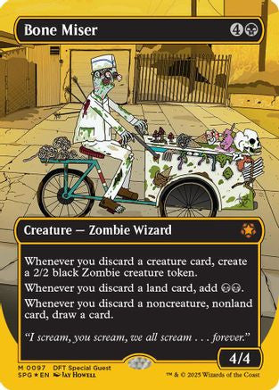 Bone Miser (Borderless) (First-Place Foil) (SPG-097) - Special Guests Foil