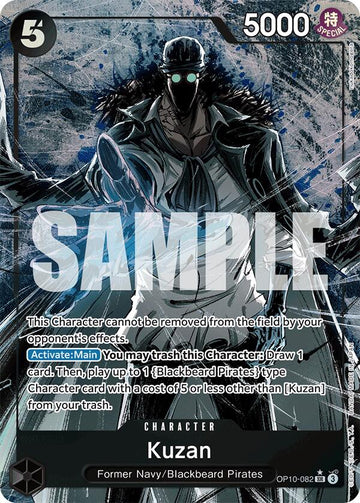 Kuzan (Parallel) - OP10-082 - (Royal Blood)