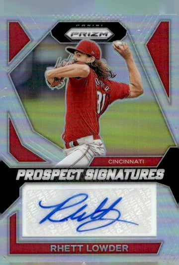 2024 Panini Prizm #PS-RL Rhett Lowder Prospects Signatures