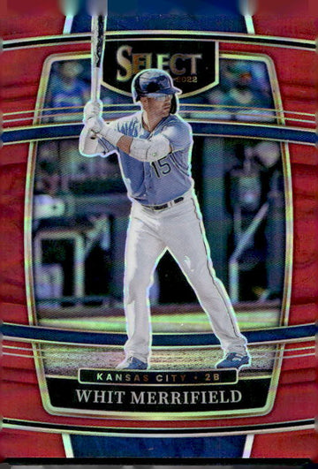 2022 Panini Select #59 Whit Merrifield Red #/199