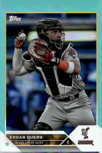 2023 Topps Pro Debut #PD-103 Edgar Quero Aqua