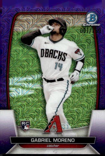 2023 Bowman #69 Gabriel Moreno Purple #/250 RC