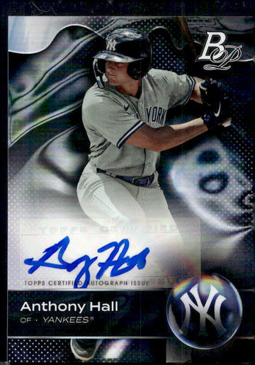 2023 Bowman Platinum #TOP-73 Anthony Hall Top Prospect Autographs